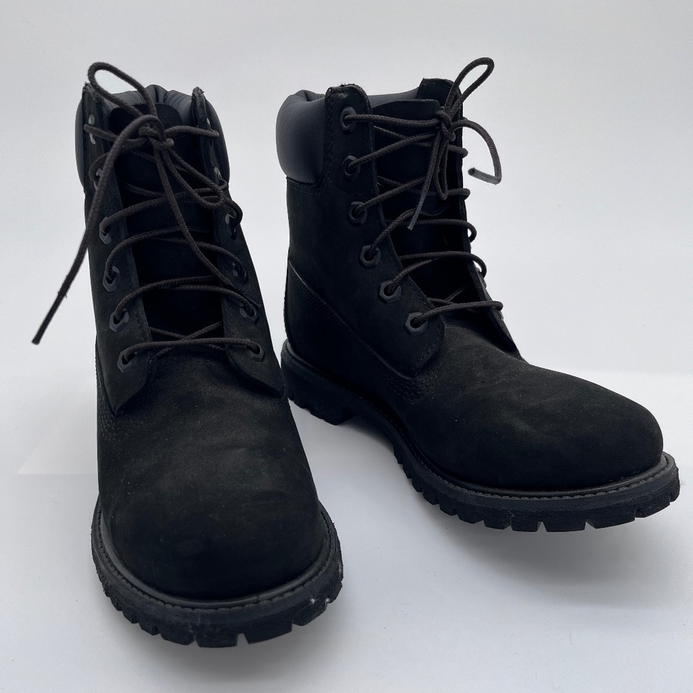 Timberland NWOT Black suede hiking boots, women's 8.5M